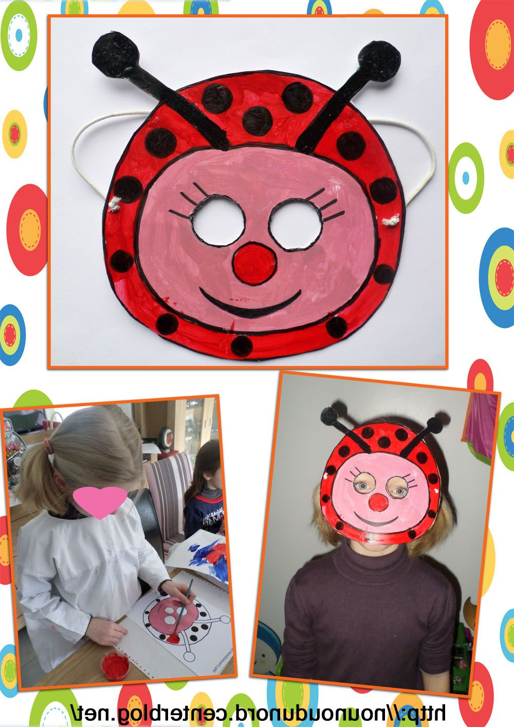 Masque Ladybug à Imprimer Impressionnant Photos Masque Coccinelle Réalisé Par Lison Février 2014