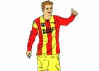 Messi Dessin Beau Images Dessin De Messi Barça Colorie Par Membre Non Inscrit Le 23