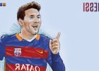 Messi Dessin Inspirant Stock Planète Barça Wallpaper Lionel Messi