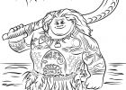 Moana Coloriage Beau Image Maui From Moana Cool Coloring Pages Printable