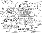 Moana Dessin Beau Collection Hei Hei Coloring Page Coloring Pages