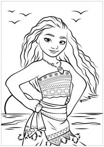 Moana Dessin Élégant Photographie Moana to Print for Free Moana Kids Coloring Pages