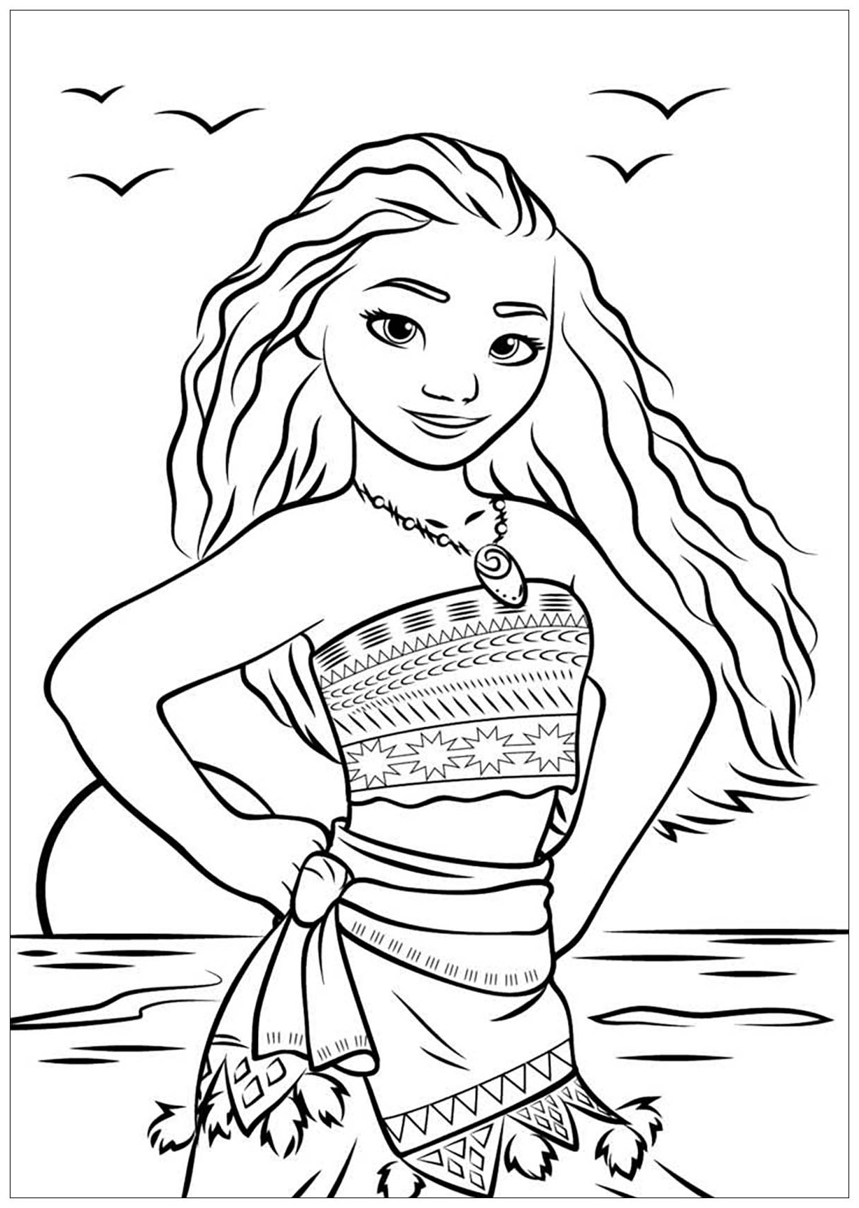 Moana Dessin Élégant Photographie Moana to Print for Free Moana Kids Coloring Pages