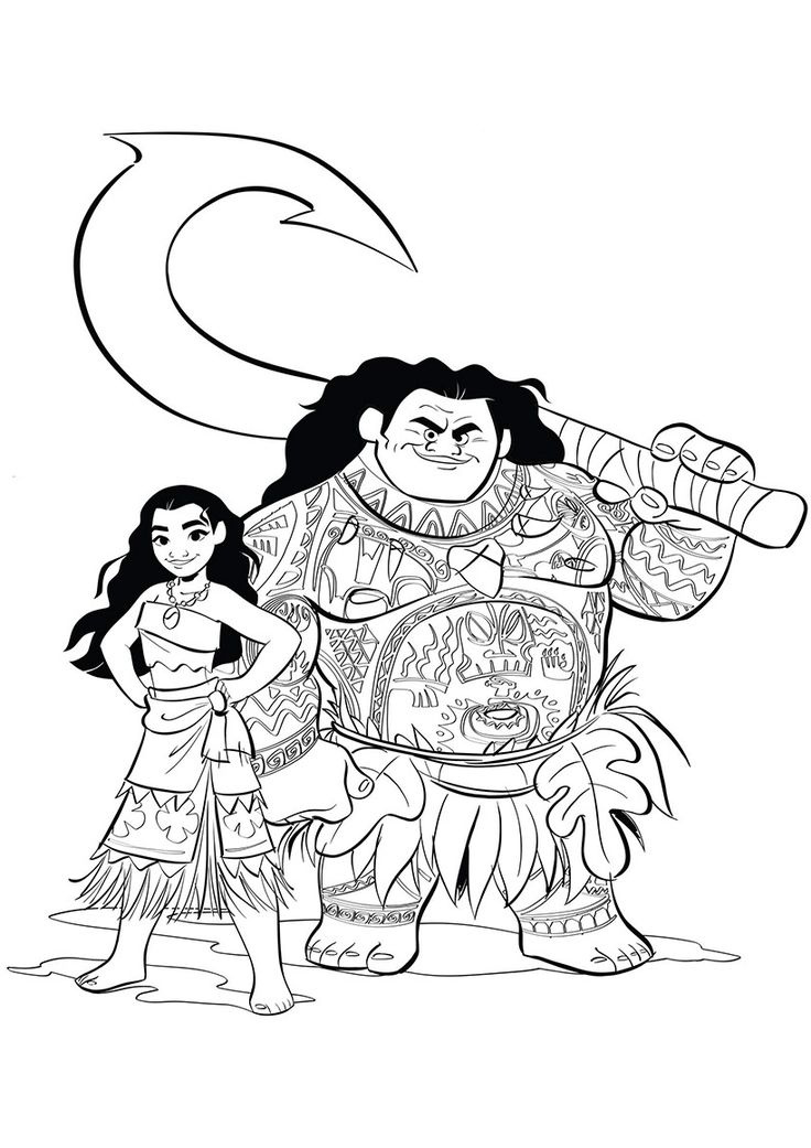 Moana Dessin Unique Galerie Moana Coloring Pages to and Print for Free