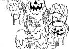 Monstres Dessins Cool Photos Coloriage De Halloween Qui Fait Peur Dessins De Monstres