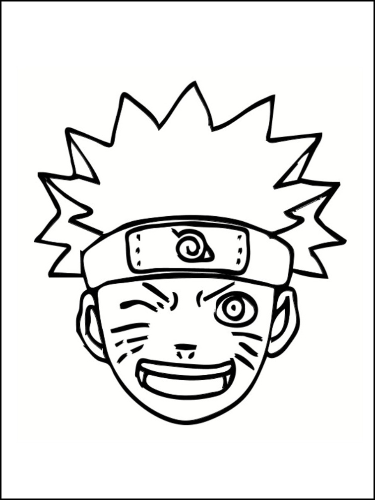 Naruto Dessin Luxe Image Coloriages Manga à Imprimer Gratuitement
