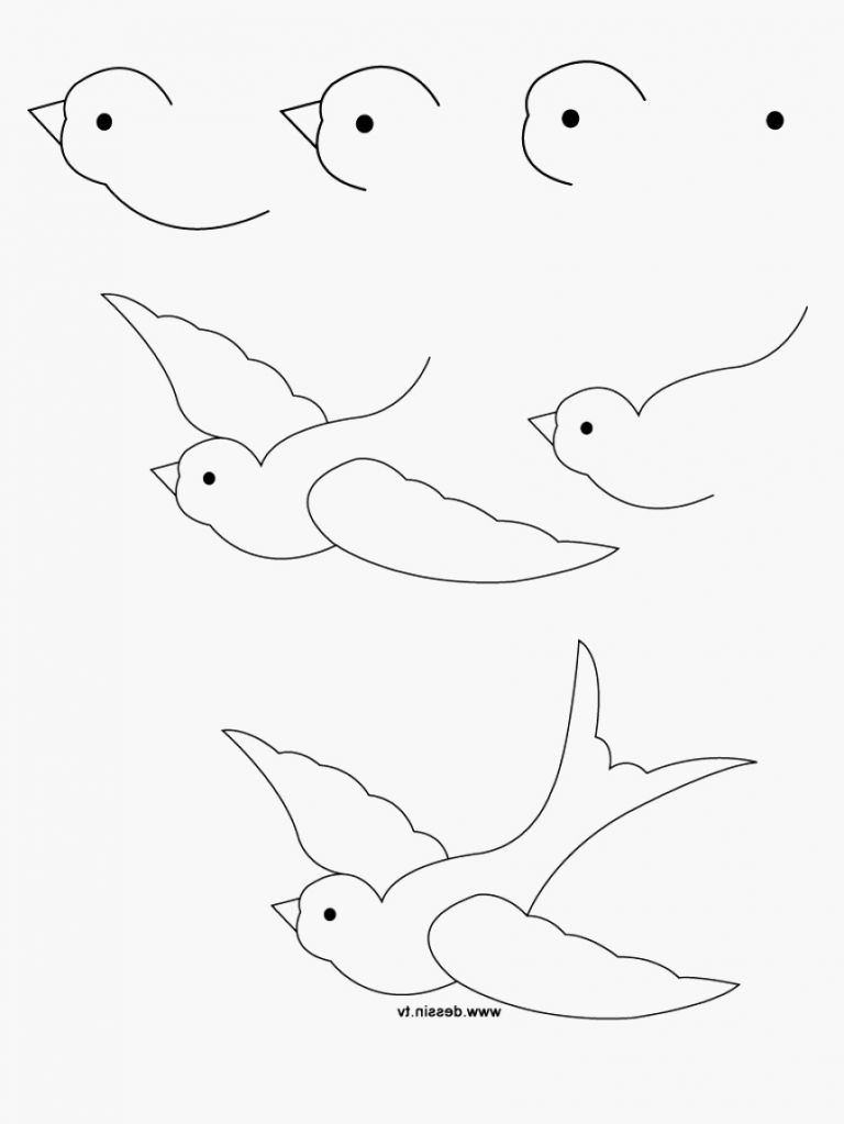 Oiseau Dessin Simple Beau Photos Dessin Facile Oiseau 88 Inspirant S De