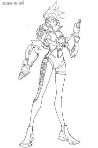 Overwatch Coloriage Bestof Photos Overwatch Characters Coloring Pages