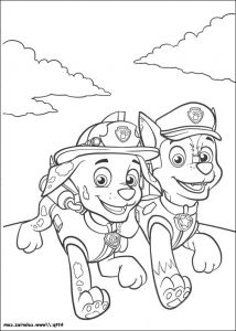 Paw Patrol Coloriage Inspirant Images Coloriage Chase Et Marcus