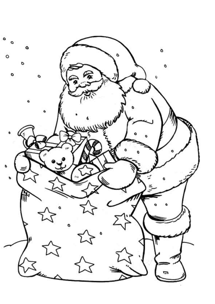 Pere Noel à Colorier Bestof Galerie Dessin Pere Noel Difficile