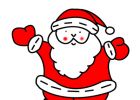 Père Noël Dessin En Couleur Élégant Collection Carte Le Père Noël Envoyer Une Carte De Noël Enfant Dès