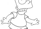 Peur Dessin Cool Galerie Coloriage Bart Simpson A Peur Dessin