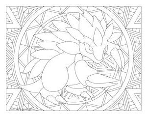 Pikachu Mandala Beau Collection 416 Best Coloring Pages Images On Pinterest