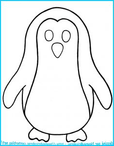 Pingouin Noel Dessin Élégant Stock Dessin Pingouin Gratuit Imprimer