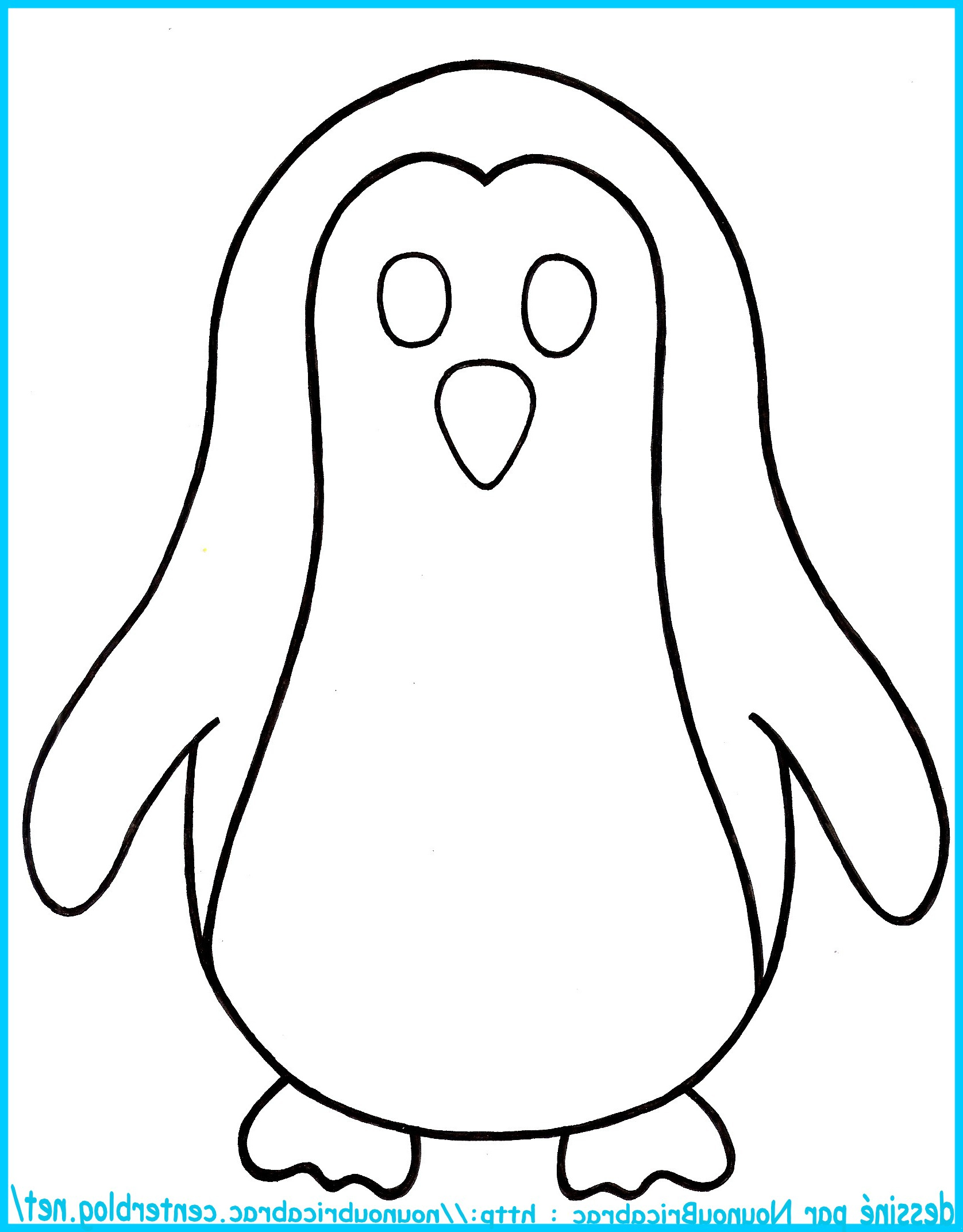 Pingouin Noel Dessin Élégant Stock Dessin Pingouin Gratuit Imprimer