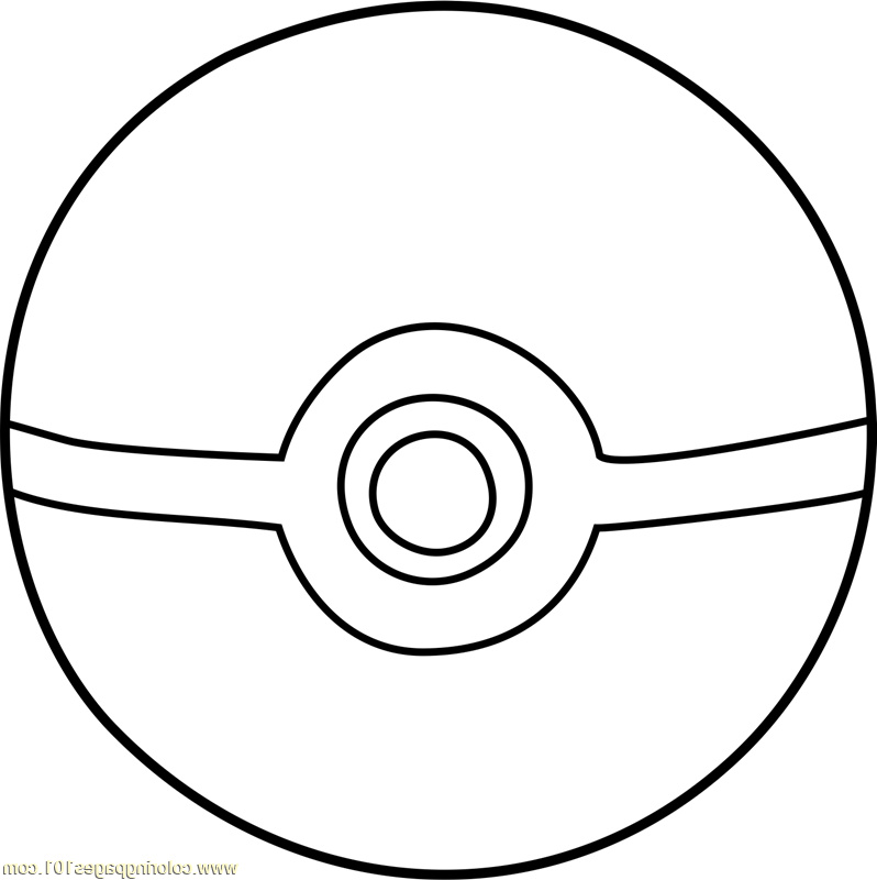 Pokeball Dessin Élégant Photographie A Pokeball Coloring Page Free Printable Coloring Pages