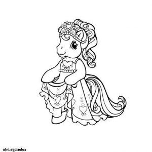 Princesse à Colorier Et Imprimer Inspirant Stock Coloriage Poney Princesse Dessin