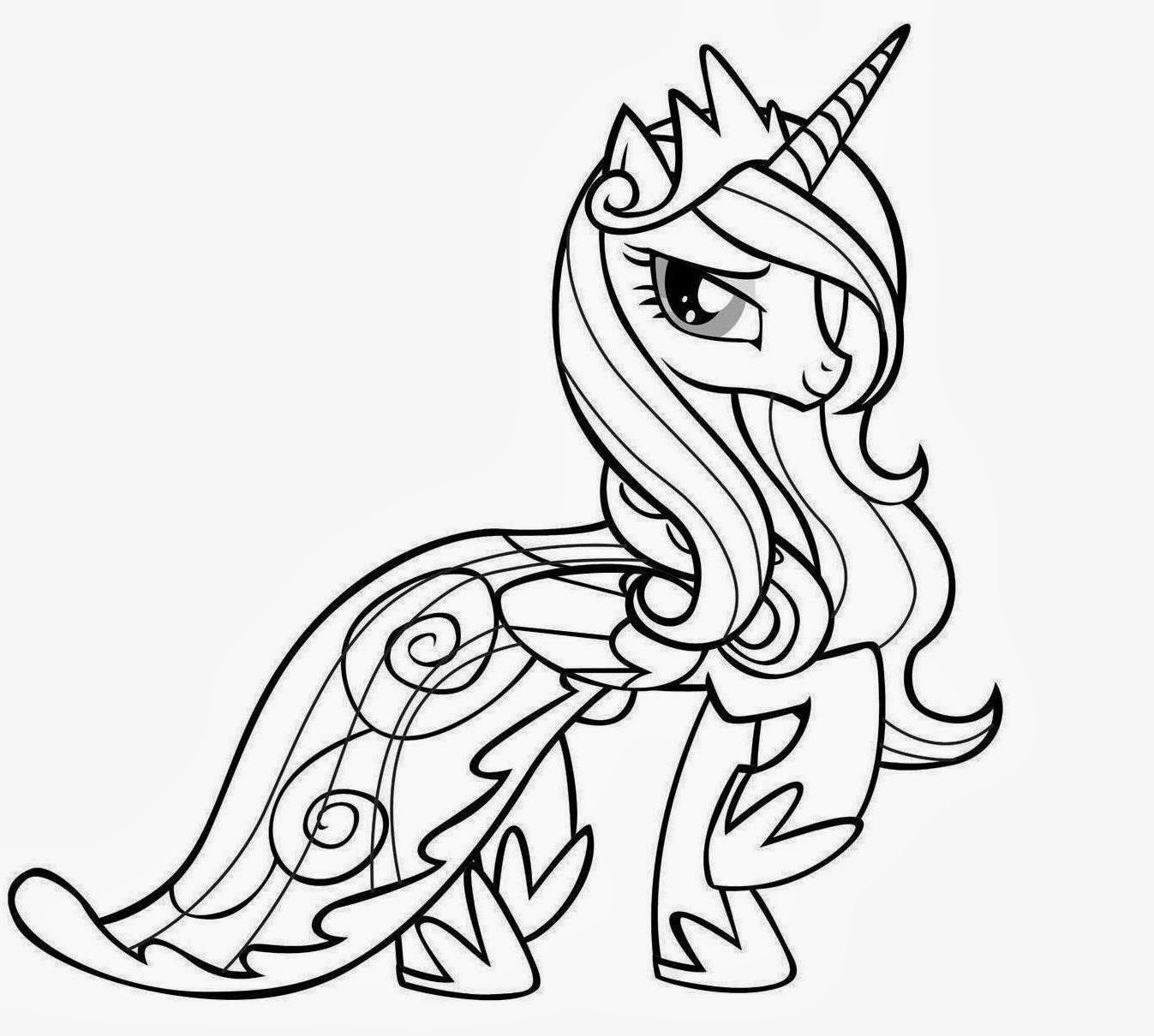 Princesse à Colorier Impressionnant Image My Little Pony Filly Coloring Pages All to Her Coloring