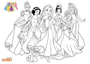 Princesses à Colorier Inspirant Collection Coloriage Princesse Disney à Imprimer En Ligne