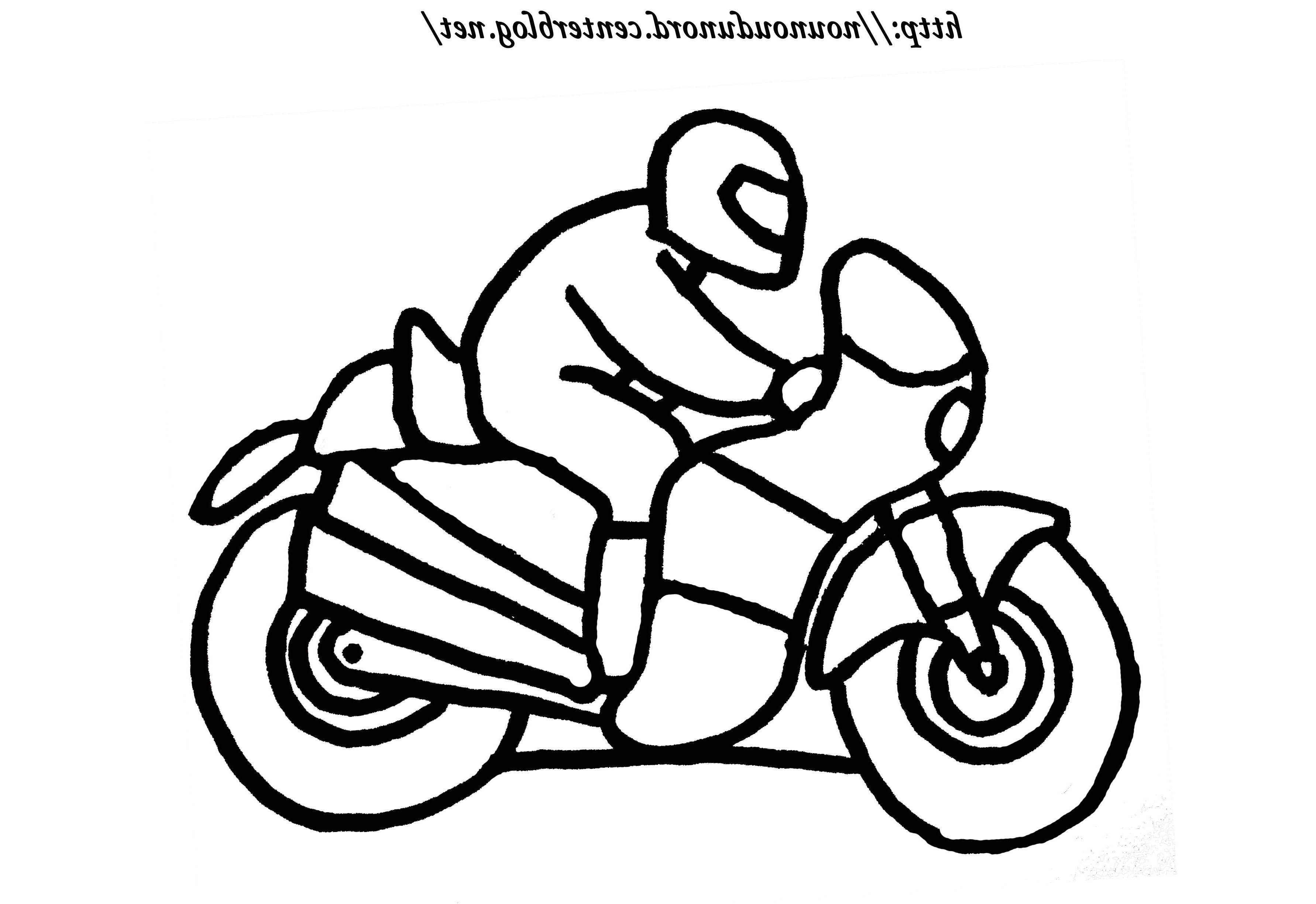 Quad A Colorier Unique Images Coloriage Moto à Imprimer Gratuit  Coloriage