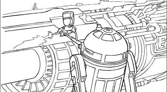 R2d2 Dessin Inspirant Collection 20 Dessins De Coloriage Star Wars R2d2