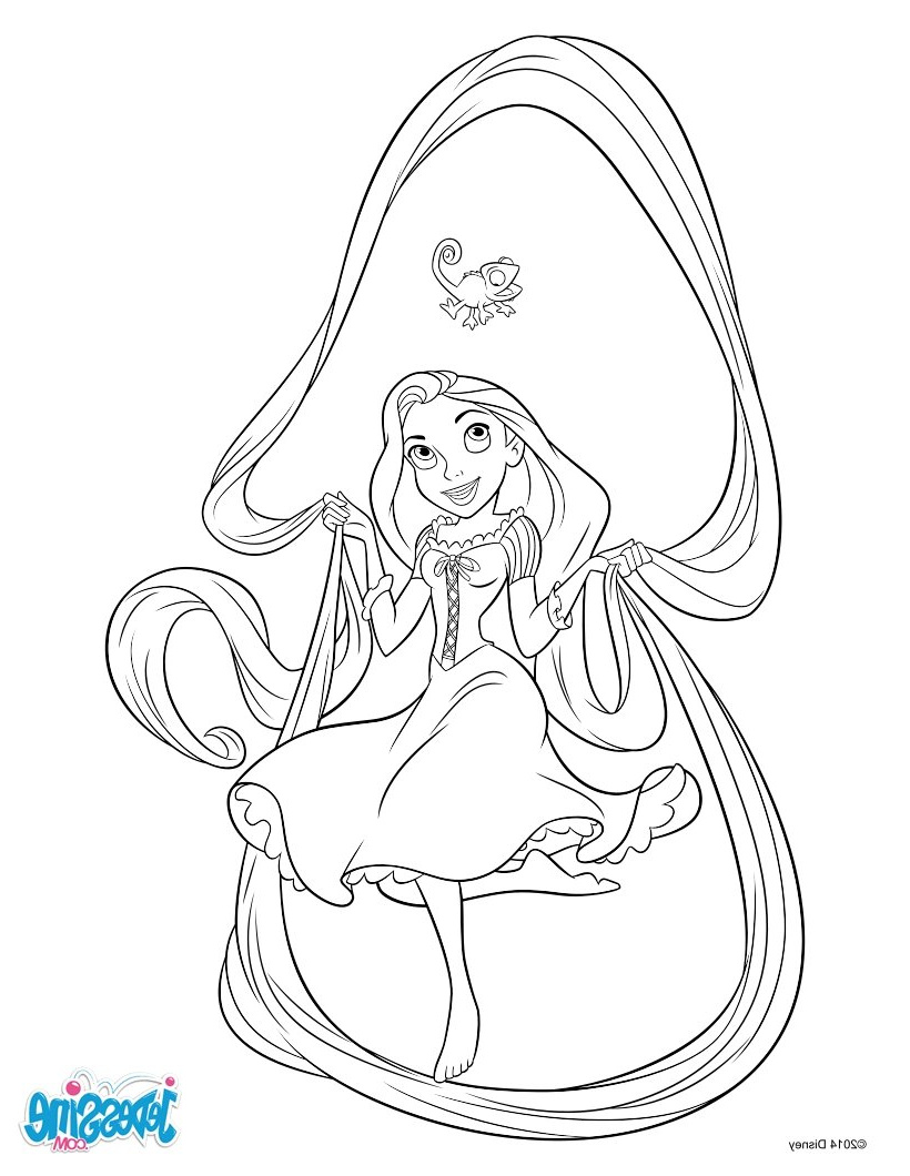 Raiponce Coloriage Luxe Image Coloriages Raiponce Fr Hellokids
