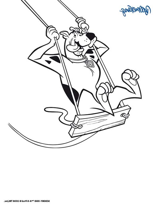Scooby Doo Coloriage Cool Stock Coloriage Scooby Doo Coloriage De Scooby Doo Sur Une