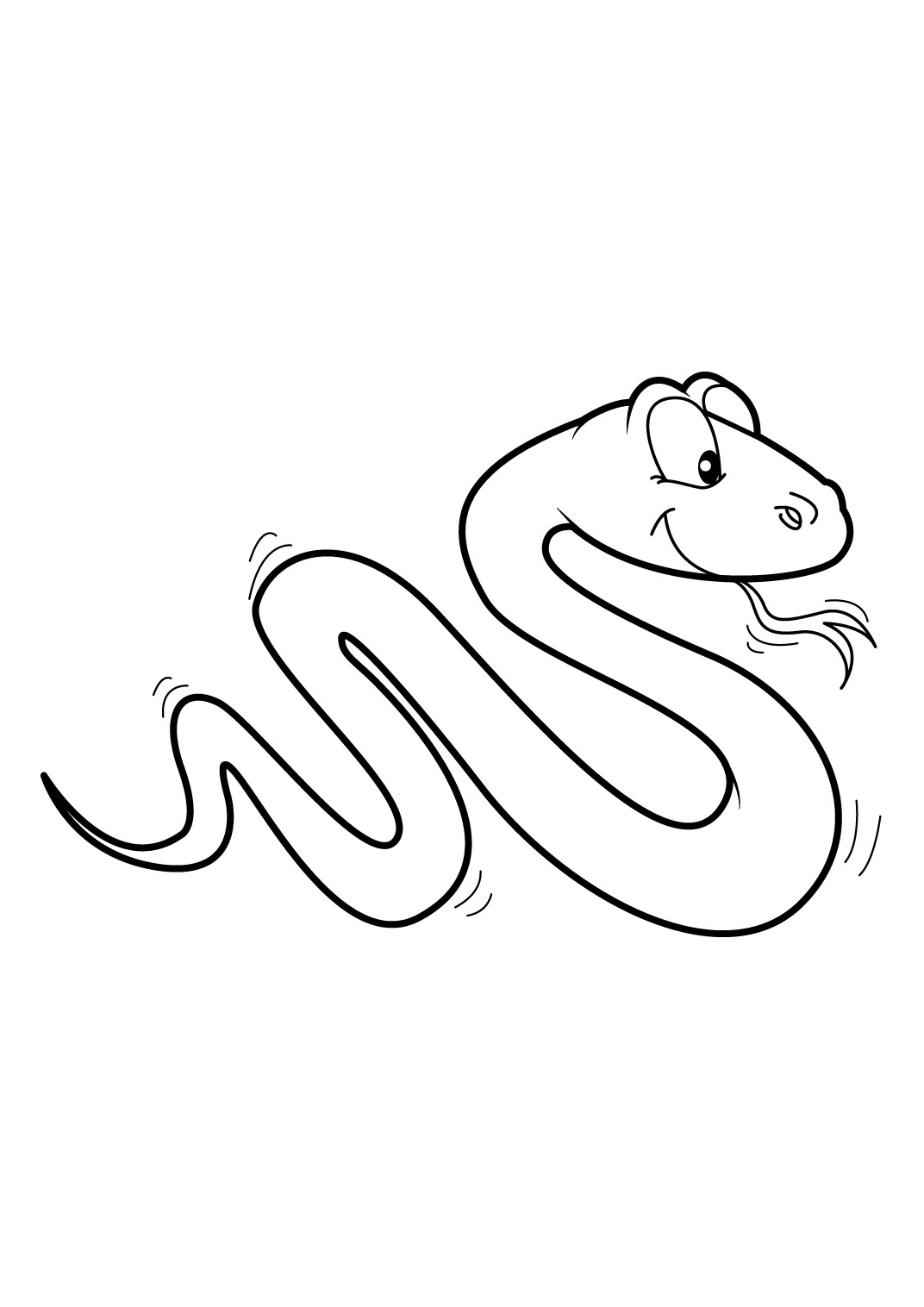 Serpent Dessin Facile Impressionnant Images Serpent 38 Animaux – Coloriages à Imprimer