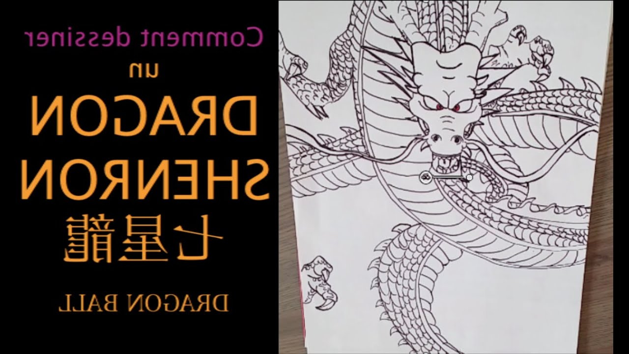 Shenron Dessin Beau Galerie How to Draw Dragon Shenron 神龍 Dragon Ball ★ Tuto Dessin