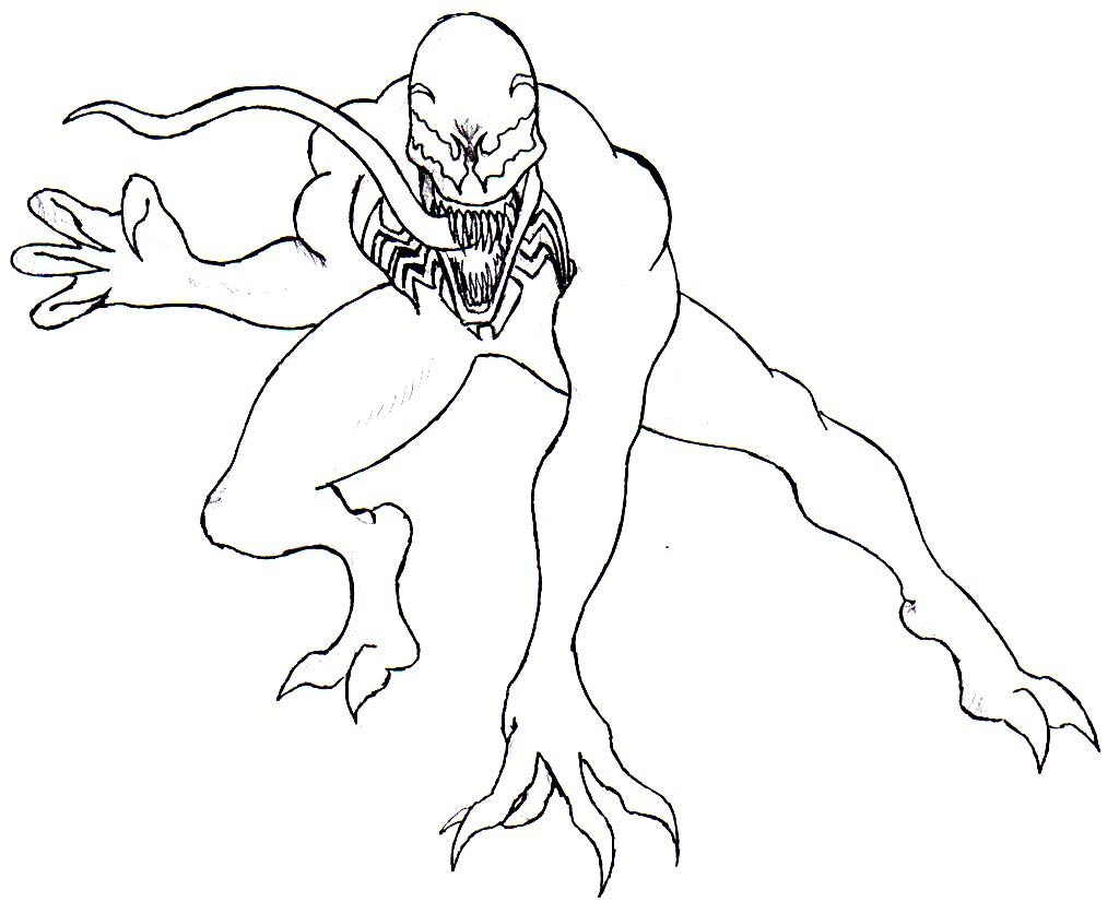 Spider Man Coloriage Cool Photos Spiderman Venom Coloring Pages at Getcolorings