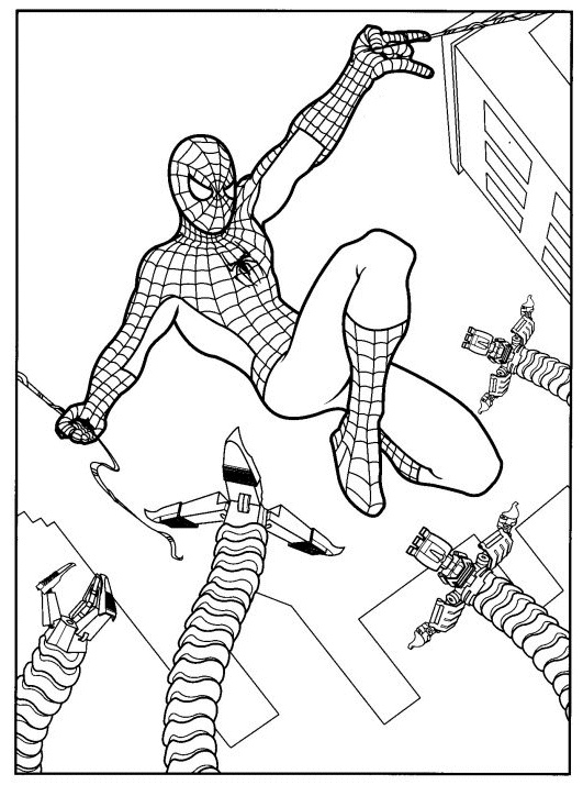 Spider Man En Dessin Inspirant Image Coloriage Spiderman