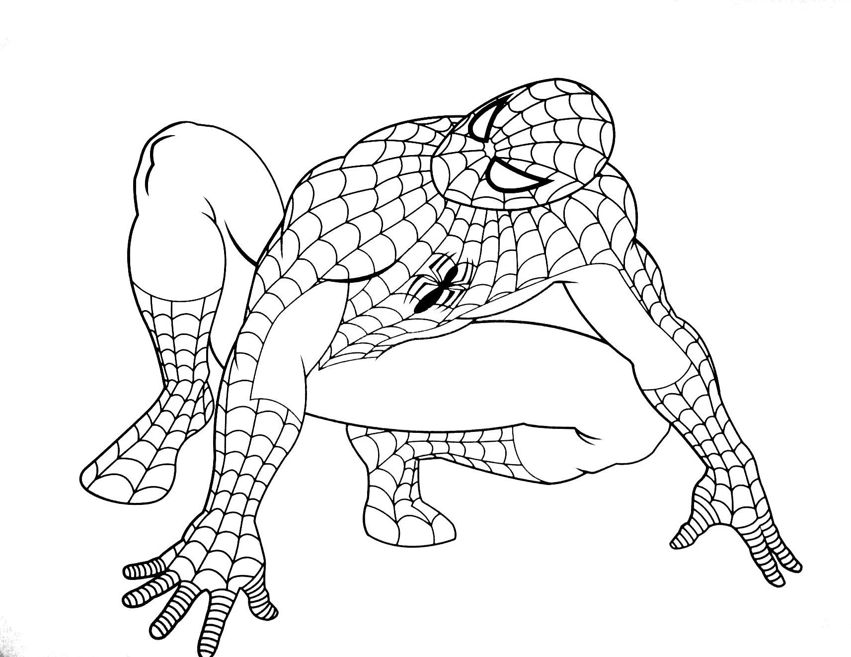 Spiderman A Colorier Élégant Stock Dibujos Para Colorear De Spiderman