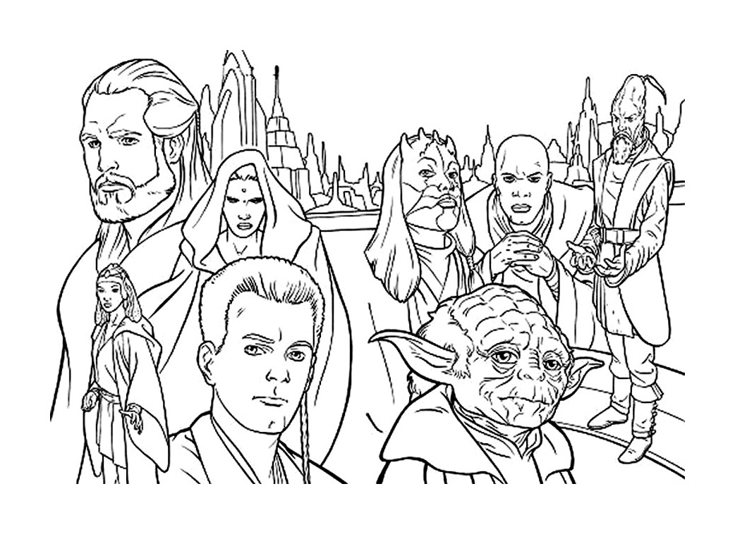 Star Wars A Colorier Inspirant Stock Star Wars 19 Coloriage Star Wars Coloriages Pour