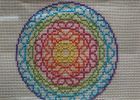Stitch Mandala Élégant Images Brownie S Chair Progress Update Rainbow Mandala is Finished