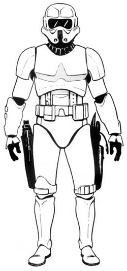 Stormtrooper Coloriage Beau Images Armure De Rad Trooper Encyclopé Star Wars Holonet