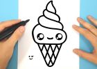 Summer Dessin Luxe Galerie Ment Dessiner Une Glace Italienne Kawaii