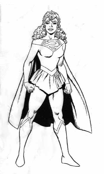 Super Girl Dessin Beau Galerie Supergirl 21 Super Héros – Coloriages à Imprimer