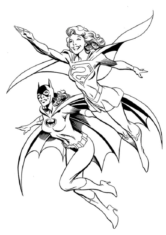 Super Girl Dessin Beau Photos Supergirl Coloring Pages Coloring Home