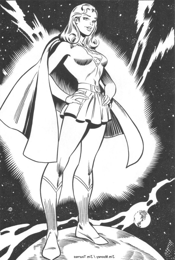 Supergirl Dessin Bestof Stock Supergirl 34 Super Héros – Coloriages à Imprimer