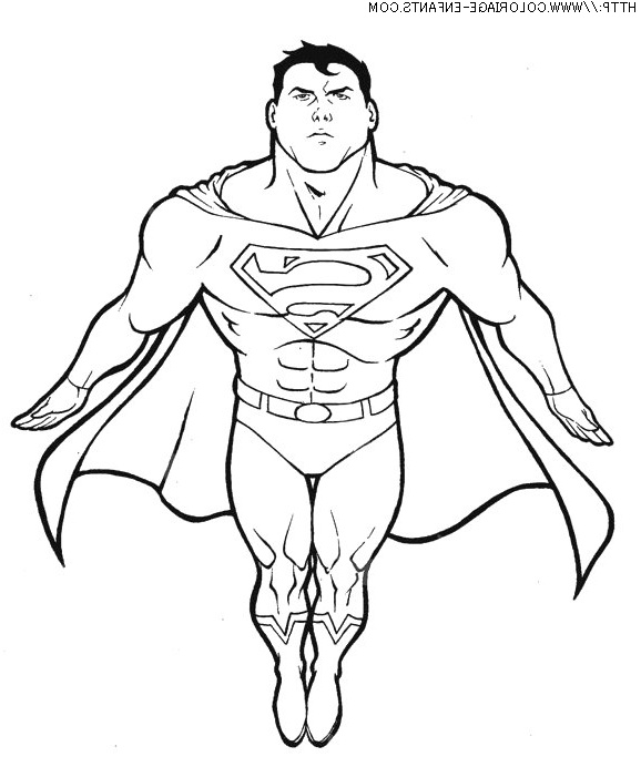 dessin super hero