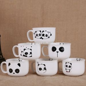 Tasse Thé Dessin Cool Stock Zelu Mignon Panda Tasses En Céramique Tasse De Dessin