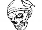 Tete De Mort A Colorier Beau Photos Coloriage Tete De Mort Pirate Dessin