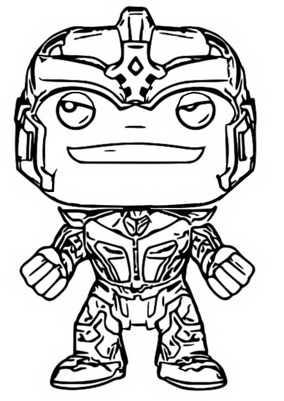 Thanos Coloriage Inspirant Collection Coloring Page Funko Pop Marvel Guardian Of the Galaxy