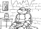 Tortue Ninja à Colorier Cool Collection Coloriage tortues Ninjas