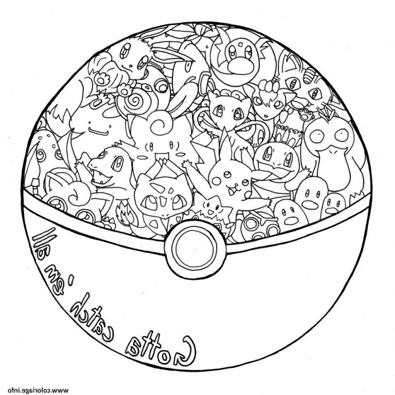 Tous Les Dessins Beau Galerie Coloriage Mandala Pokemon attrapez Les