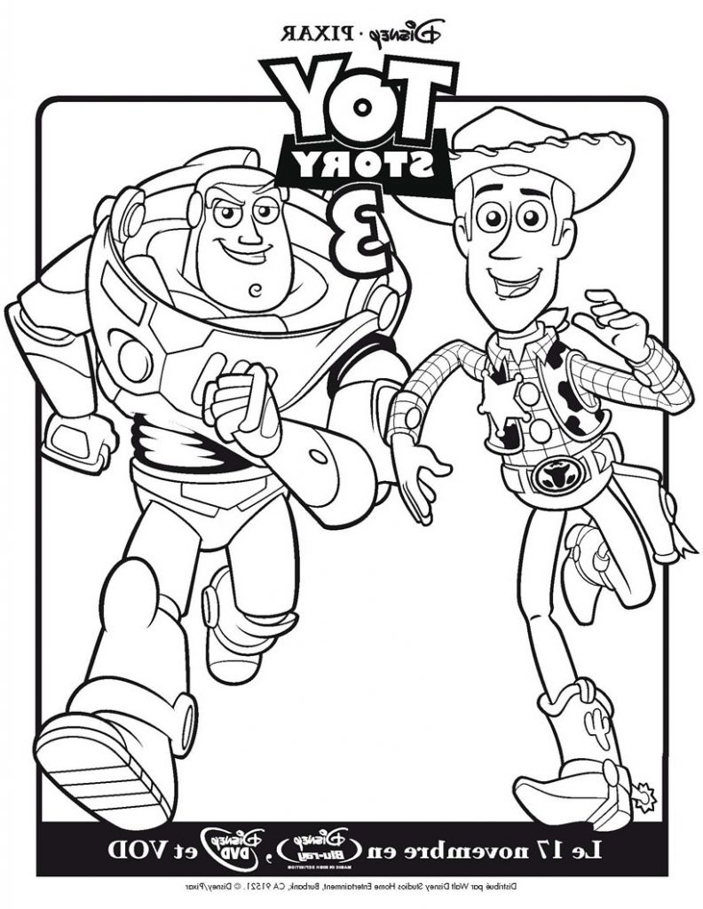 Toy Story Dessin Impressionnant Photos Coloriages toy Story 3 Woody Et ...