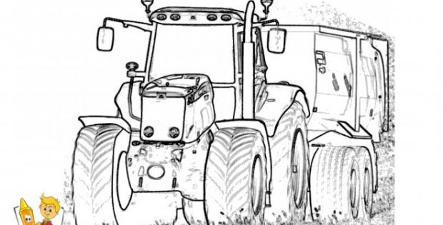 Tracteur à Colorier Et à Imprimer Nouveau Stock Coloriage ...