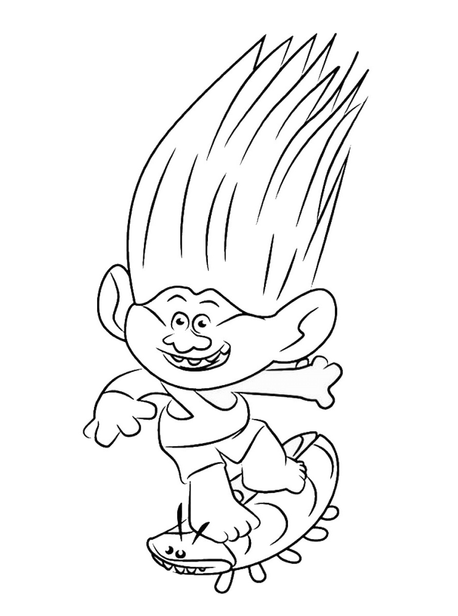 Troll Dessin Bestof Stock Trolls Movie Coloring Pages Best Coloring Pages for Kids