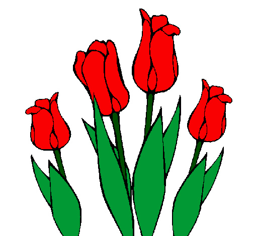 Tulipes Dessin Élégant Image Dessin De Tulipes Colorie Par Membre Non Inscrit Le 23 De