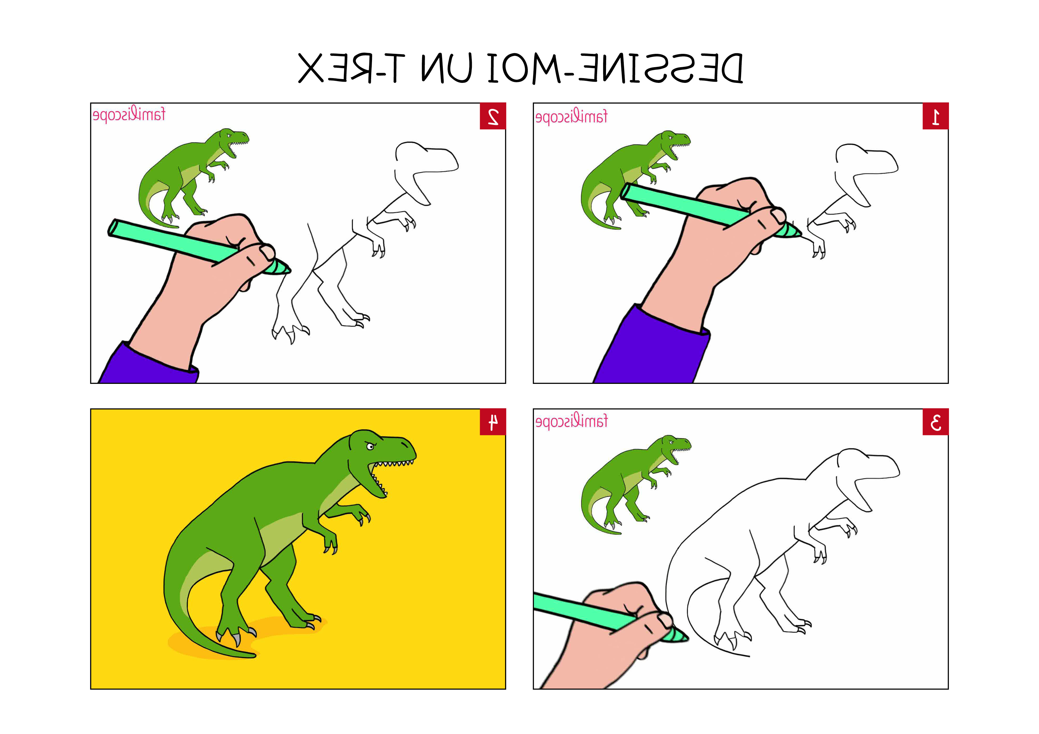 Tyrex Dessin Luxe Image Apprendre à Dessiner Un T Rex En 3 étapes